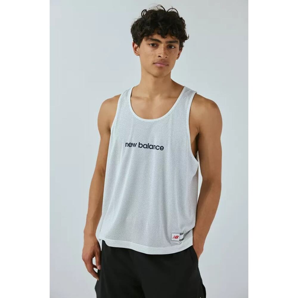 NWT New Balance Men's Reversible Mesh Jersey Tank Top size XL